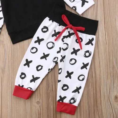 2018 осень-зима одежда для малышей мальчиков с принтом топы длинными рукавами