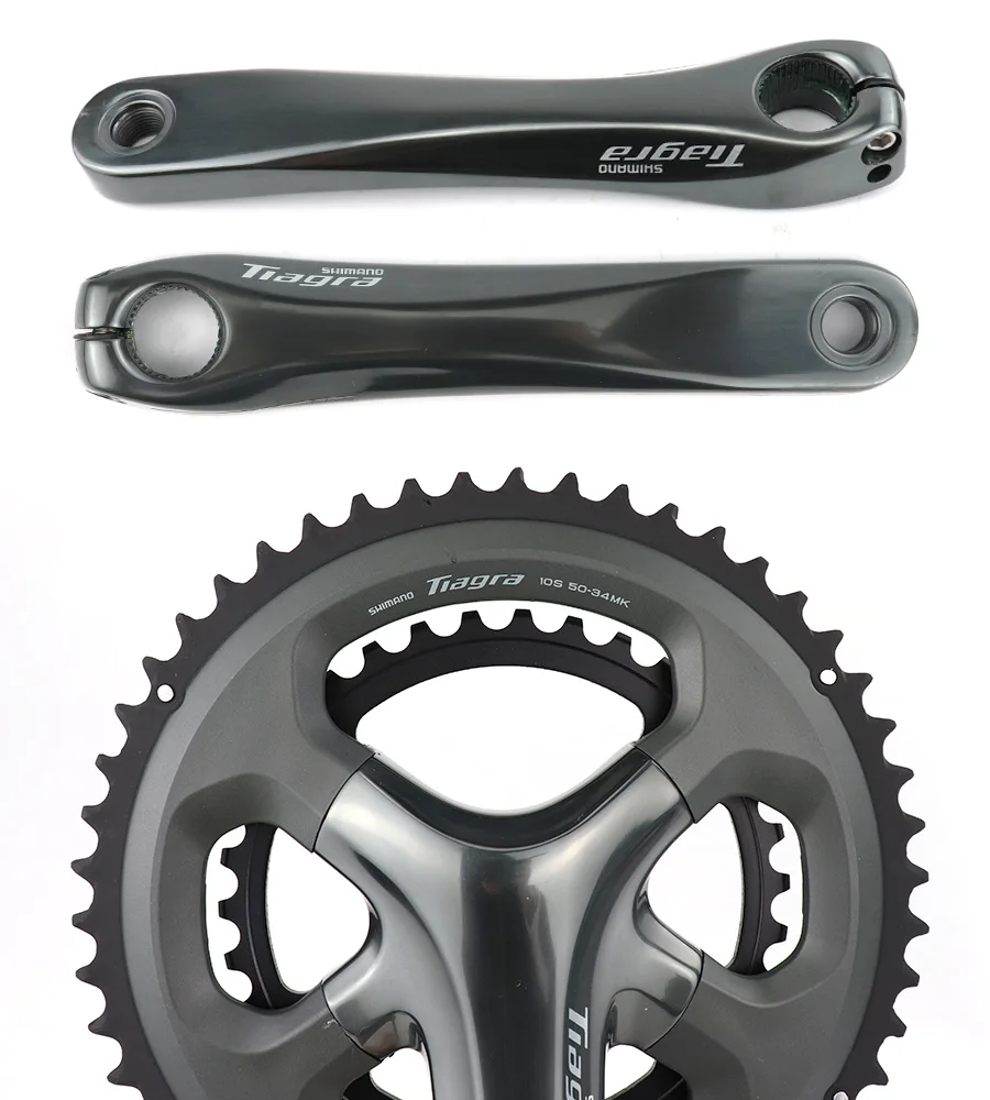 Шатун Shimano Tiagra FC 4700 2x10 скорость 50-34T 36-52T 165 мм 170 мм 172,5 мм для шоссейного велосипеда HOLLOWTECH II