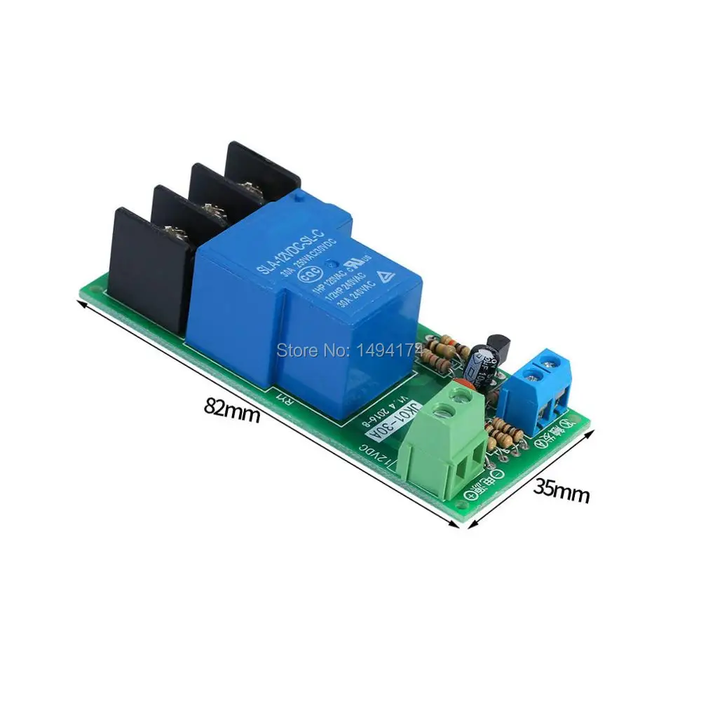 WQScosea Q8S 281 DC 12v многофункциональное время задержки включения/выключения Optocouple 30A