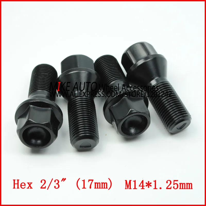 1 шт. болт колеса M14X1.25X26 для оси BMW 5/6/7 серии X3 X5 X6 Mini F56 36136781151 запчасти вторичного