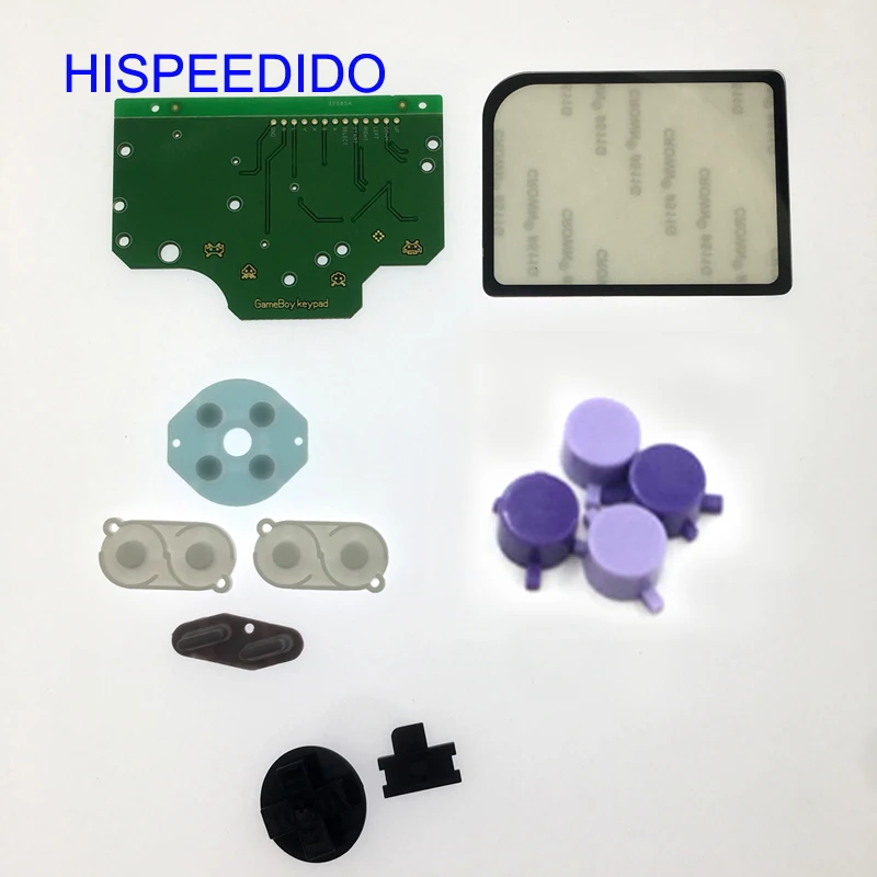 HISPEEDIDO GB DMG GBO A B Кнопка и кремний выбор пусковой резины для Raspberry Pi Zero PCB платы