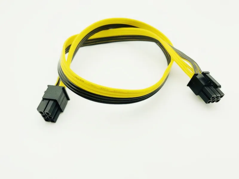 Кабель-адаптер 50 см от 6P до 18AWG проводной Графический удлинитель плата