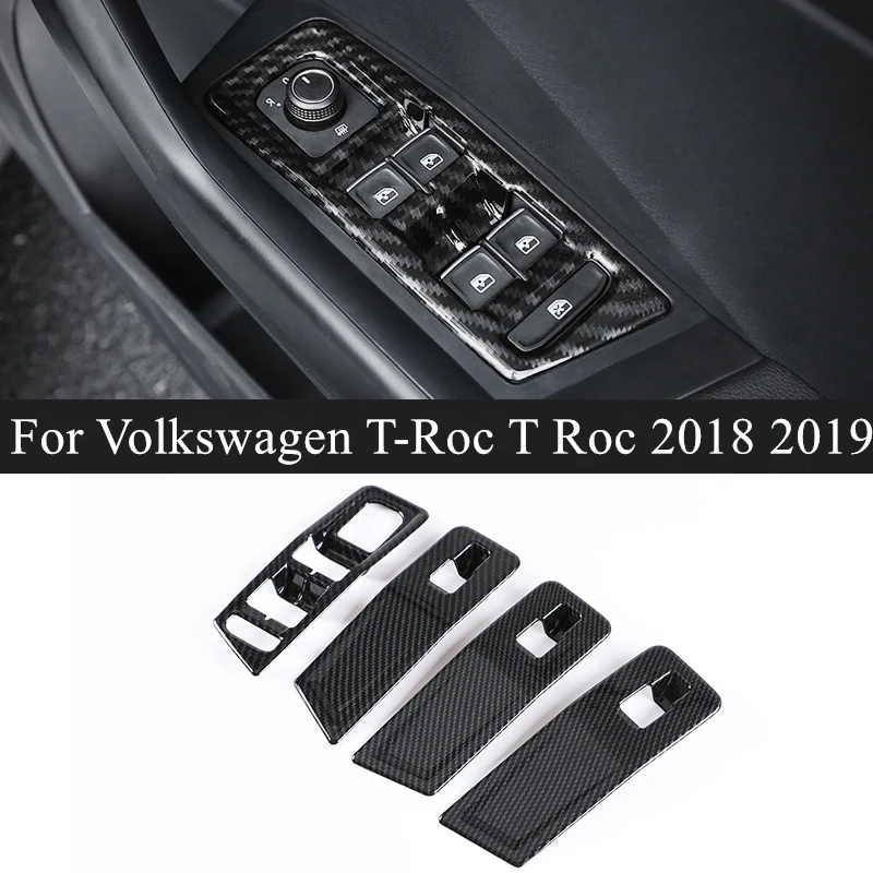 Аксессуары для VW T-Roc T Roc 2018 2019 Внутренняя дверь подлокотник окно переключатель
