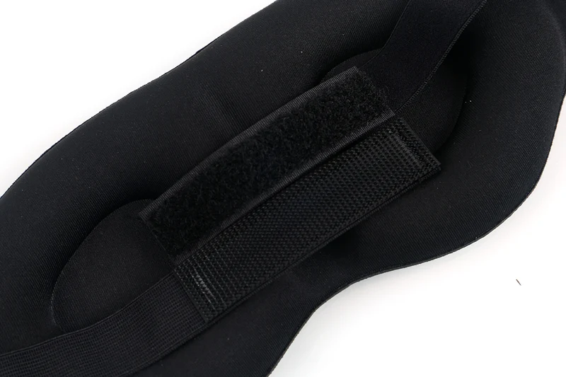 Черные 1 шт. очки для сна путешествий портативные 3D пенопластовые маски губка