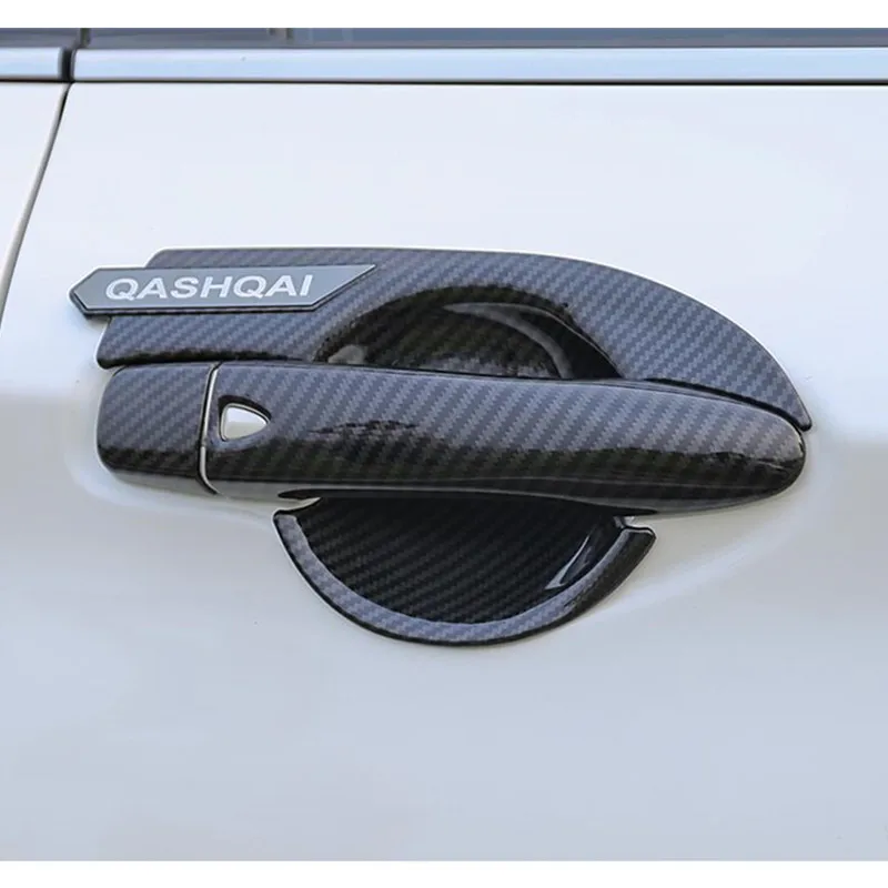 Крышка ручки из углеродного волокна для Nissan QASHQAI 2016 2018/Крышка Дверной чаши АБС