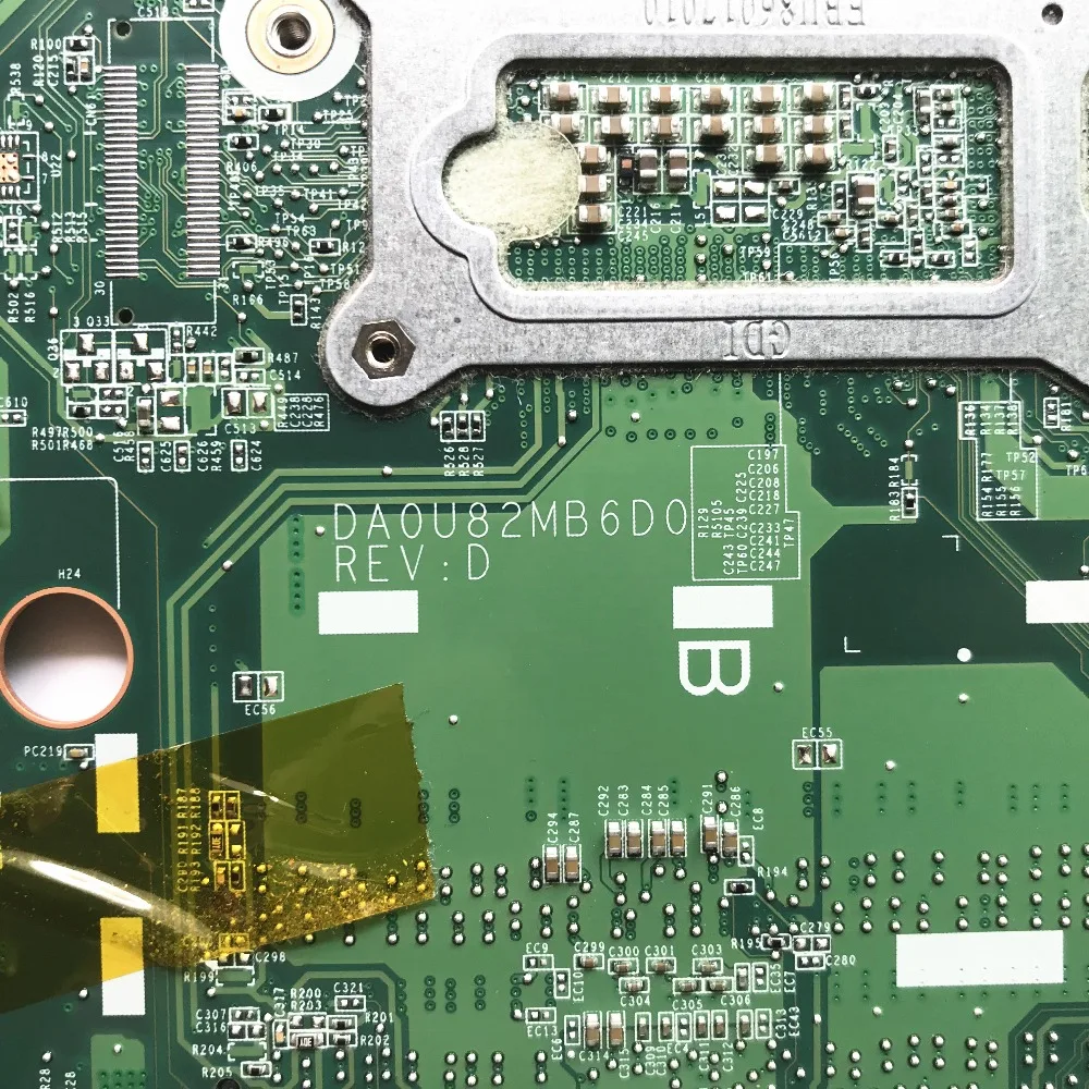 Материнская плата Reboto для ноутбука HP Pavilion 15 N 737669 501 001 DA0U82MB6D0 U82 HD8670M/1