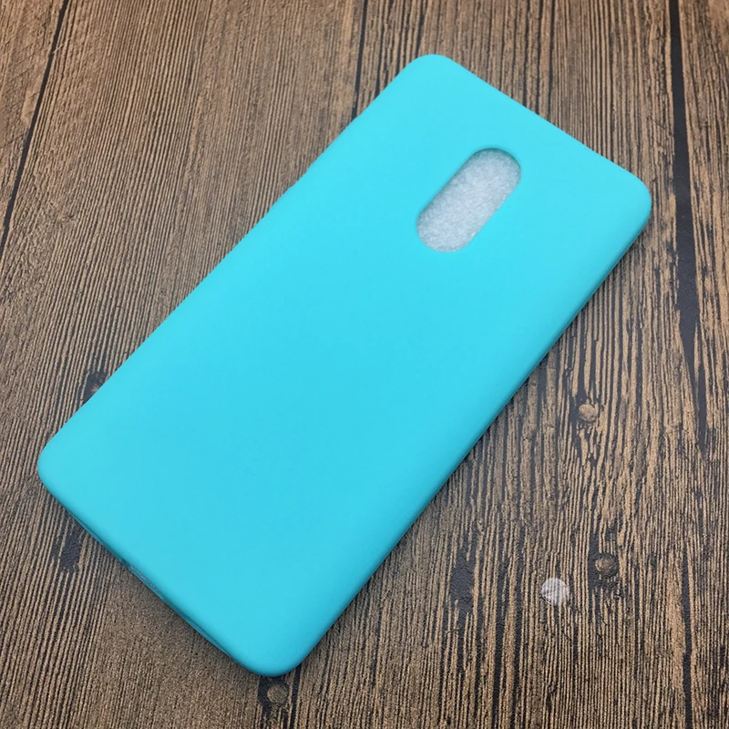 Силиконовый матовый чехол для redmi Note4/Глобальная версия redmi note4, мягкий ТПУ, конфетный чехол для телефона, чехол для Xiaomi redmi Note 4X