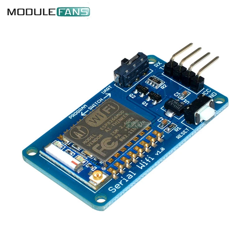 ESP8266 ESP 07 ESP07 Wi Fi серийный модуль приемопередатчика Беспроводной борту 3 V 5V 8N1 TTL UART