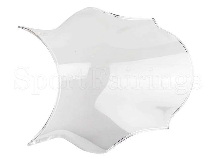 Совершенно новый впрыск ABS двойной пузырь черный лобовое стекло тонированное