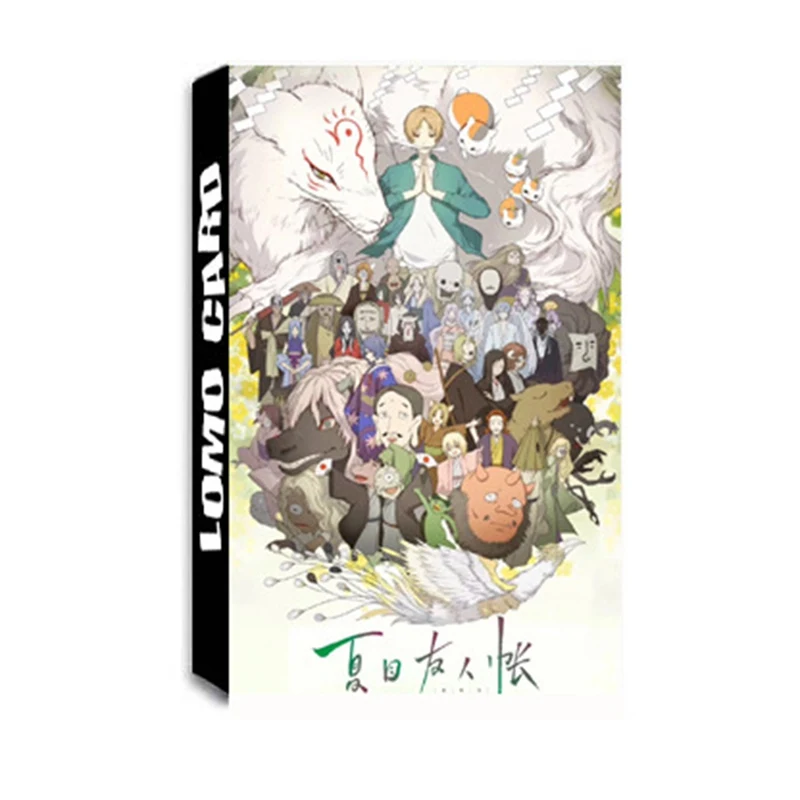 30 шт./компл. Японские Аниме фотокарточки Нацумэ юцзиньчоу любимый в Фране