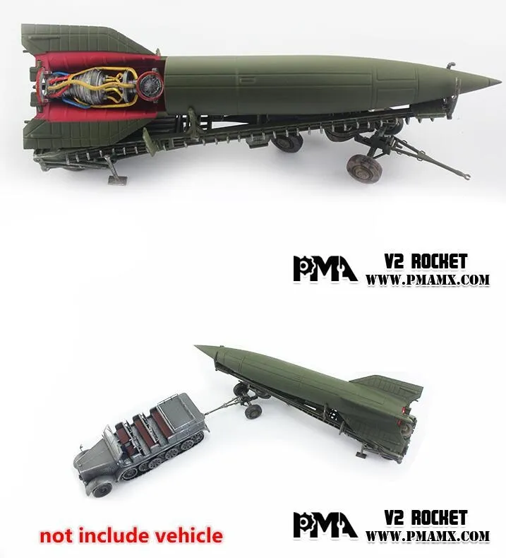 1/72 PMA Германия V2 ракета собранная Готовая модель# P0322