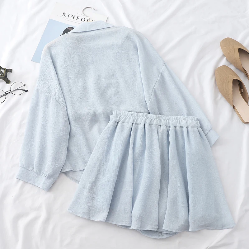 2019 новые летние комплекты из 3 предметов женский модный топ на бретелях + короткие