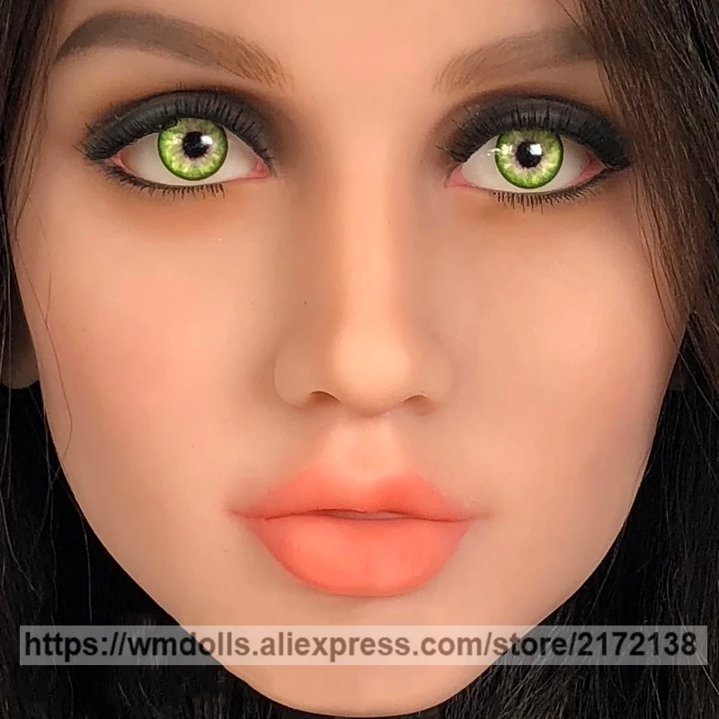 WMDOLL зеленые глаза для секс кукла из тпе реалистичные силиконовые куклы Elf Eye