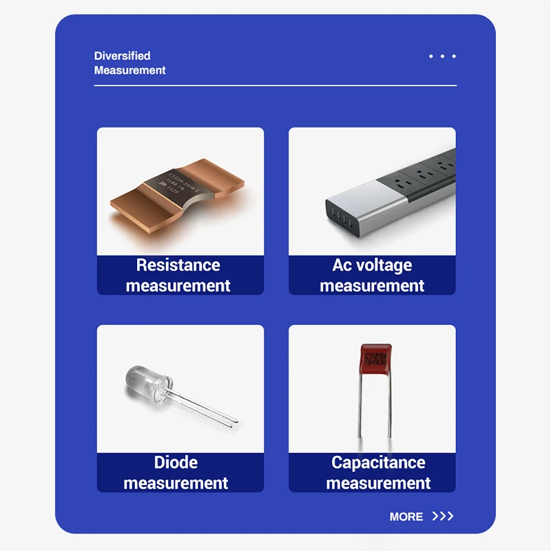 Измерительный электрический мультиметр ST204 4000 отсчетов полностью