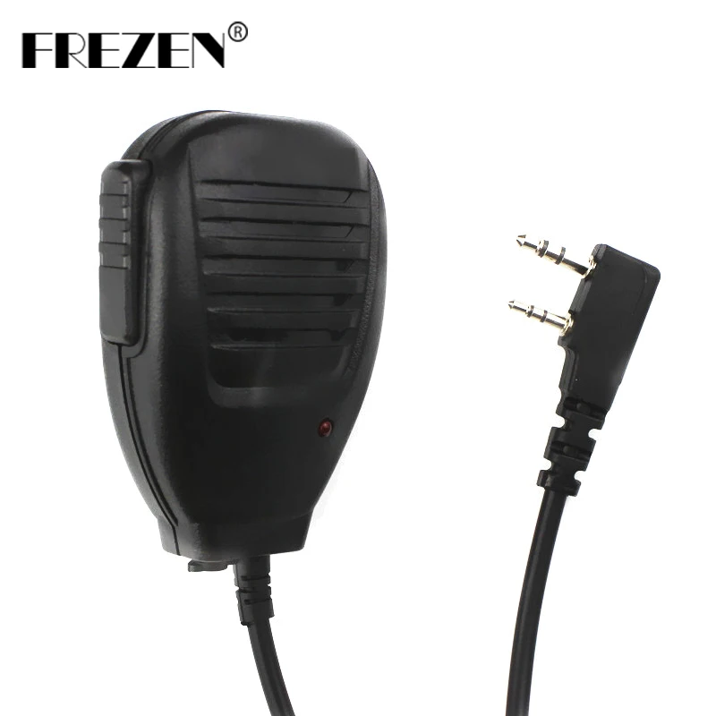 FREZEN ручной микрофон динамик для BAOFENG UV 5R 5RA/B/C/D/E 3R + kenwood рация с бесплатной