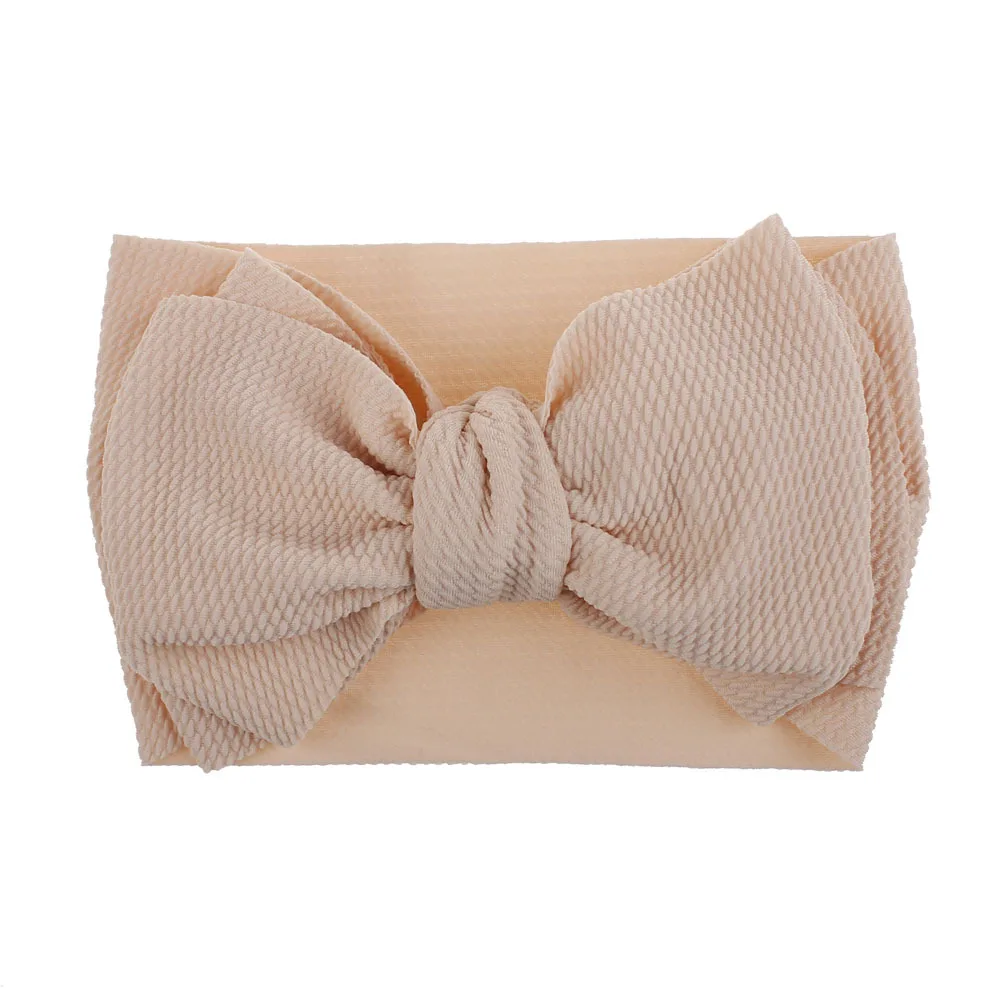 Повязка на голову для маленьких девочек повязка новорожденных с бантом тюрбан