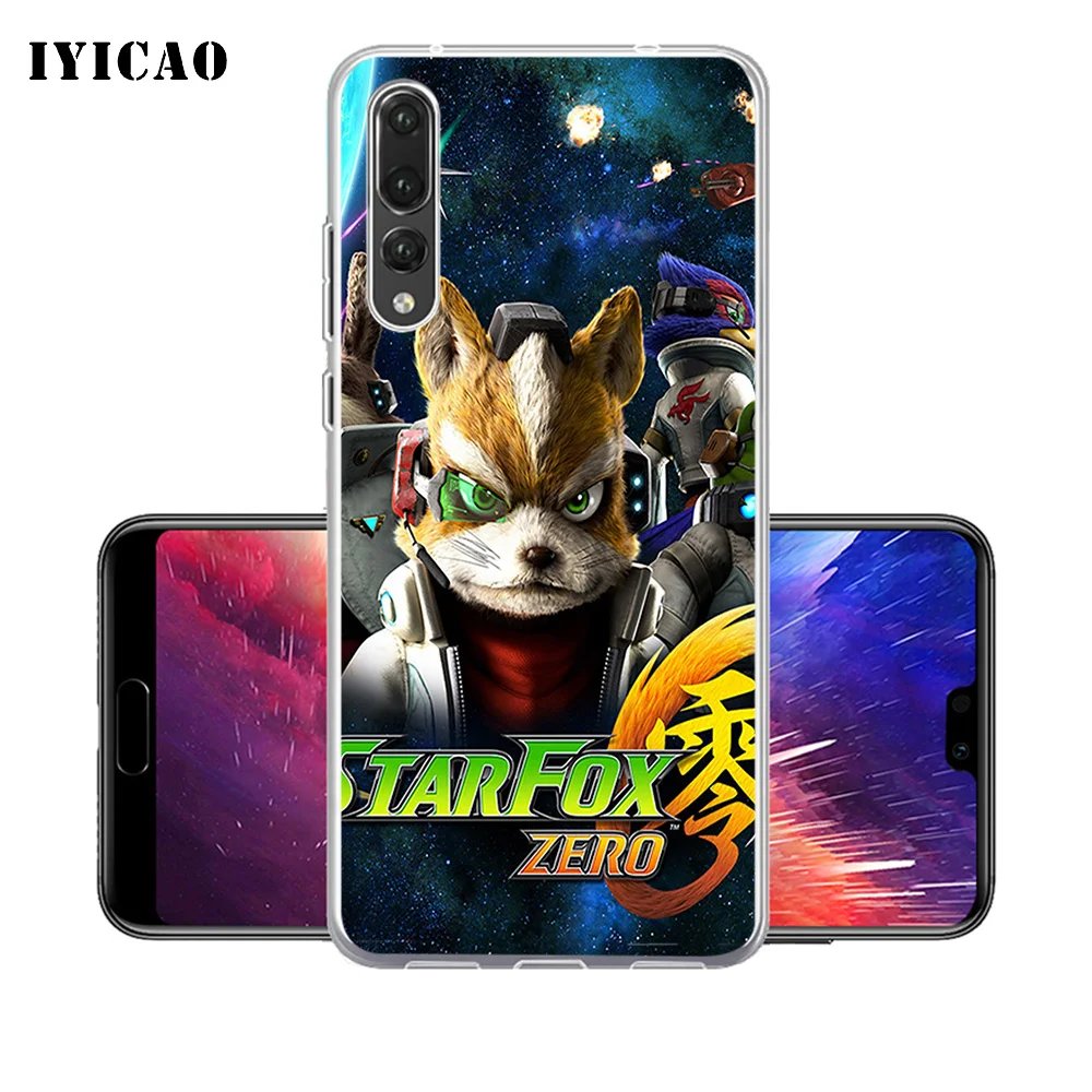 Мягкий силиконовый чехол для телефона IYICAO star fox Huawei P30 P20 Pro P10 P9 P8 Lite P Smart TPU |