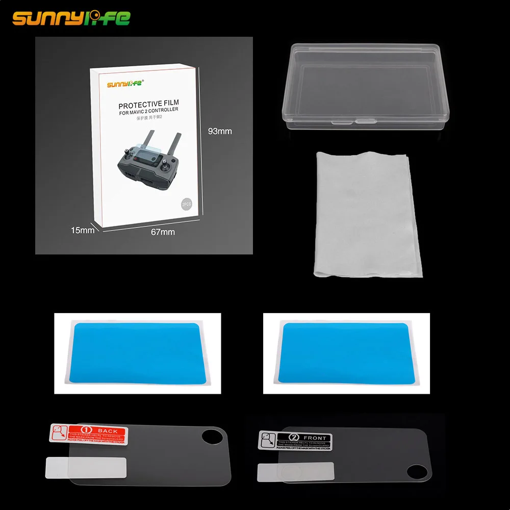 Sunnylife mavic 2 Пульт дистанционного управления защитная пленка для экрана DJI MAVIC PRO/ZOOM