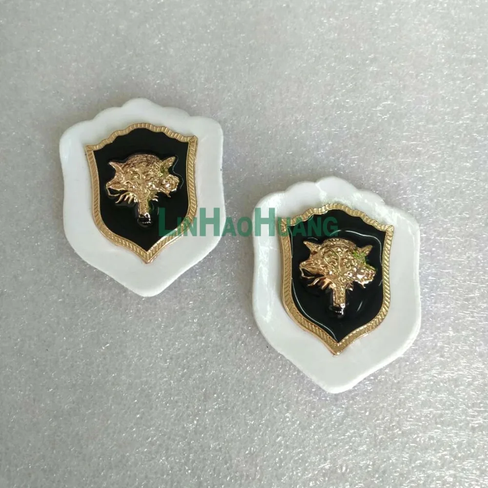 15 шт./лот белые кожаные этикетки из искусственной кожи Значки металлического