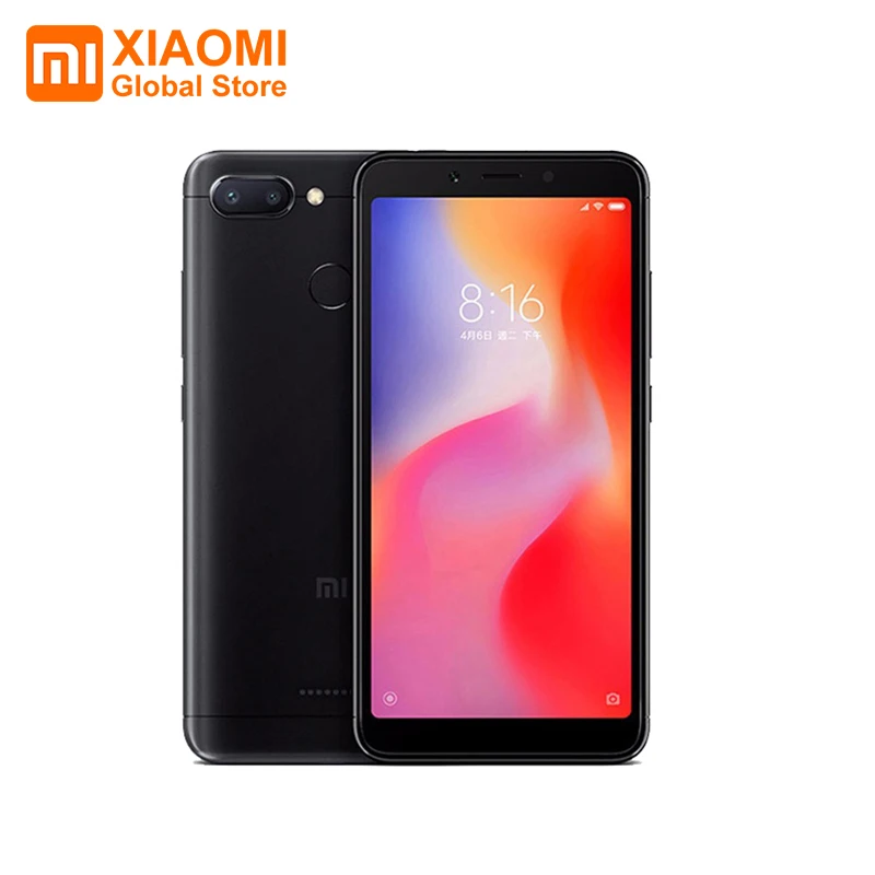 Международная версия Redmi 6 3 Гб 64 AI двойная камера 12 нм Восьмиядерный процессор