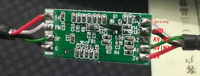 Цифровой модуль сигнала FPV 5 В 1 шт. AV (CVBS) к USB UVC поддержка видеосъемки MJPEG YUV422 NTSC/PAL