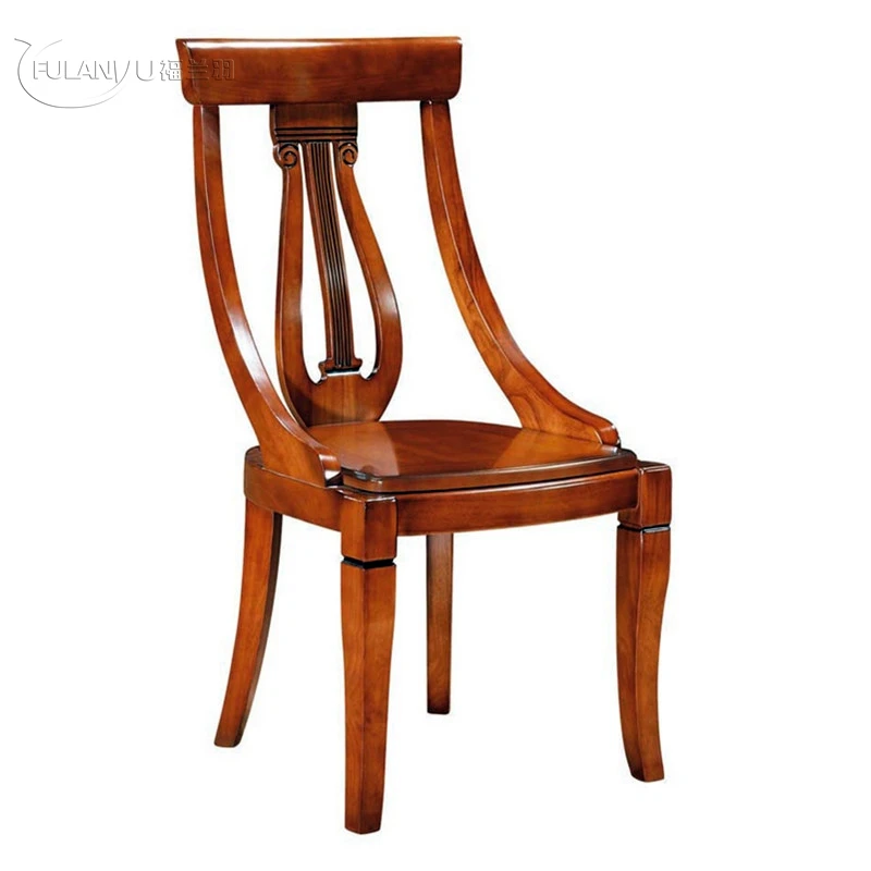 Семья стул Отель обеденный дерево Европейский стиль деревянные стулья