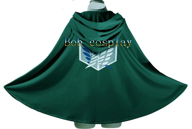 

Атака Титанов Shingeki no Kyojin Recon Corps, костюм для косплея высшего класса, накидка, карнавальный костюм