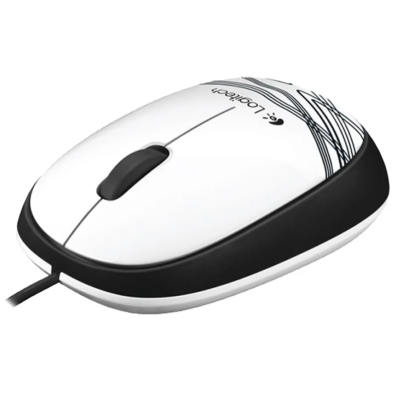 Проводная мышь logitech M105 с многоцветной портативной мышью на выбор, кабель 1000 точек/дюйм для Mac OS/Windows PC/ноутбука, офисного и домашнего использования