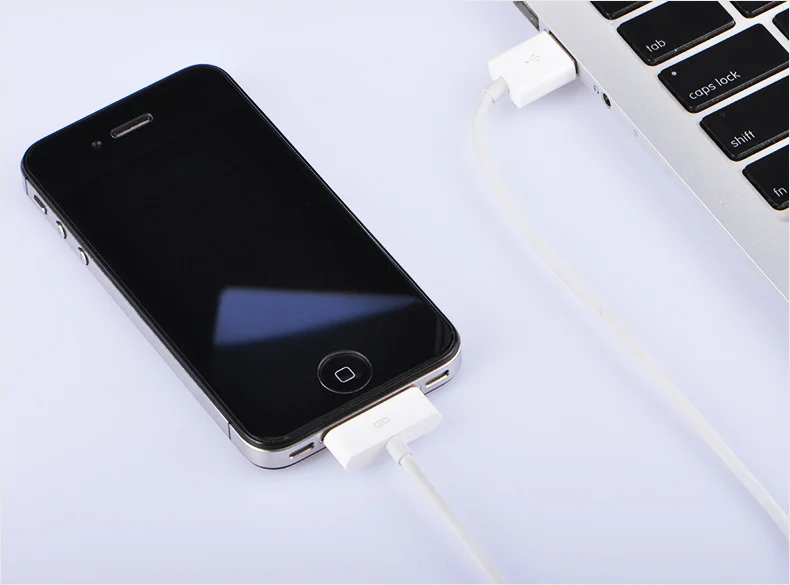 GUSUG USB кабель для быстрой зарядки для iPhone 4 s 4S 3g S 3g iPad 1 2 3 iPod Nano itouch 30 Pin оригинальное зарядное устройство адаптер для синхронизации данных cor