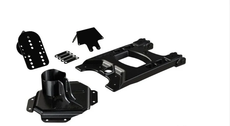 Перевозчик и регулируемая запасная шина монтажный комплект J152 для JK wrangler 2007- алюминиевый кронштейн