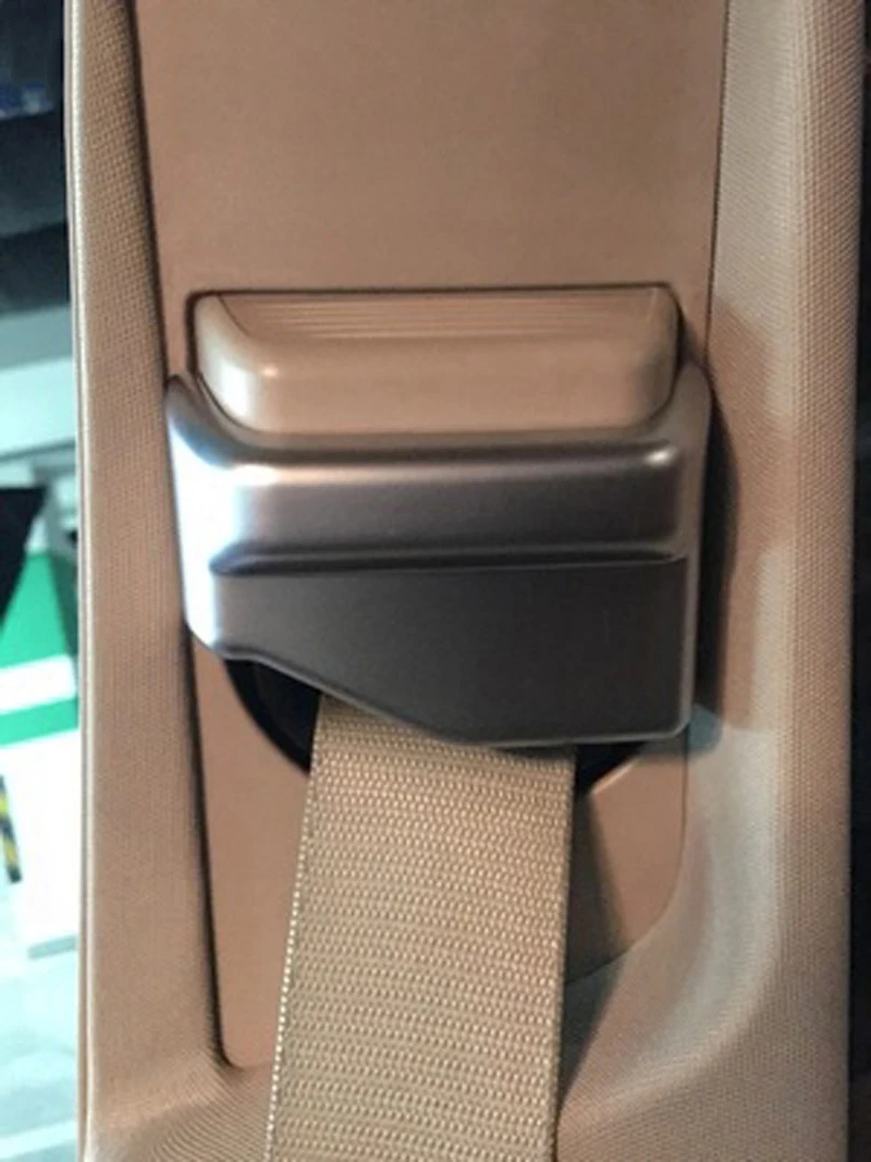 Матовая хромированная накладка на ремень безопасности для Mercedes Benz E Class W212 W213 10 17 S