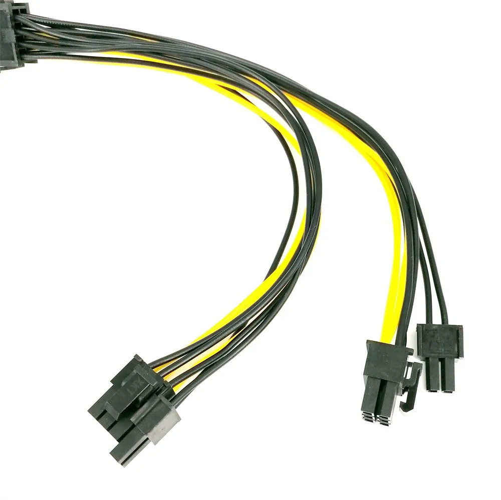 Компьютерные кабели и разъемы Ecosin2 кабель питания для видеокарты 25 см PCI e 8
