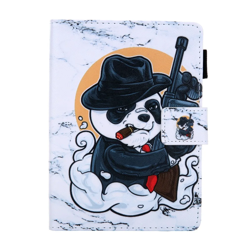 Флип-Стенд PU кожаный чехол Funda Capa чехол мягкий, ТПУ чехол для Samsung Galaxy Tab A 7,0 T280 T281 T285 SM-T280 Coque+ пленка+ ручка