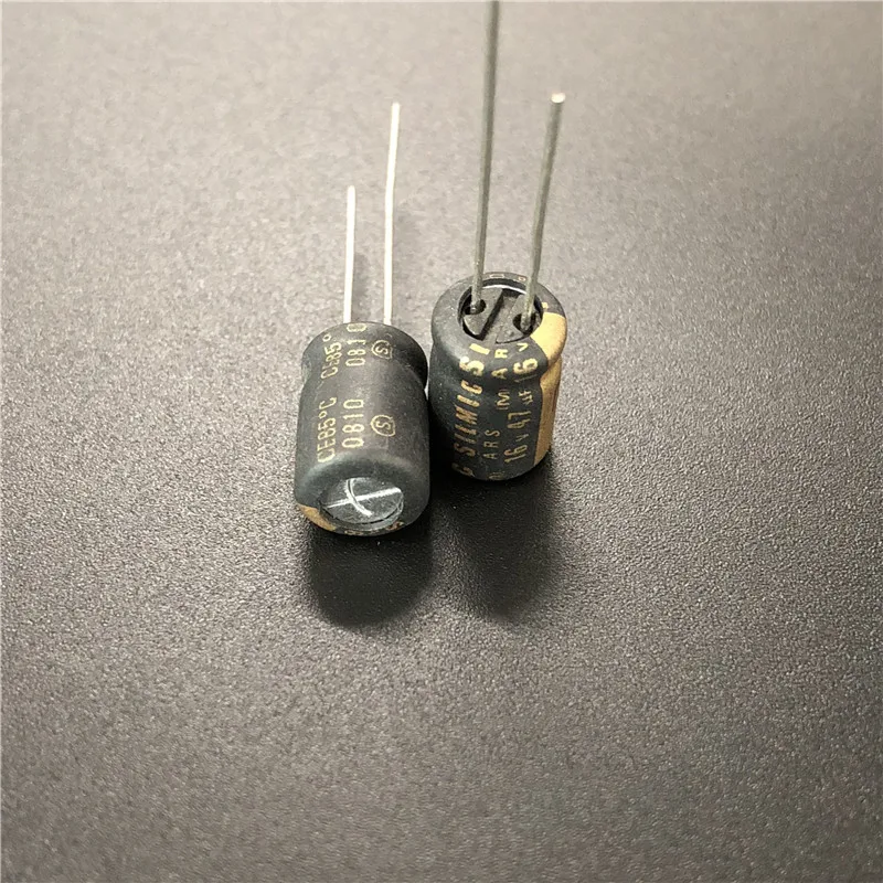 10 шт. 47 мкФ 16V ELNA серии ARS 8x11 мм 16V47uF SILMIC аудио конденсатор hifi