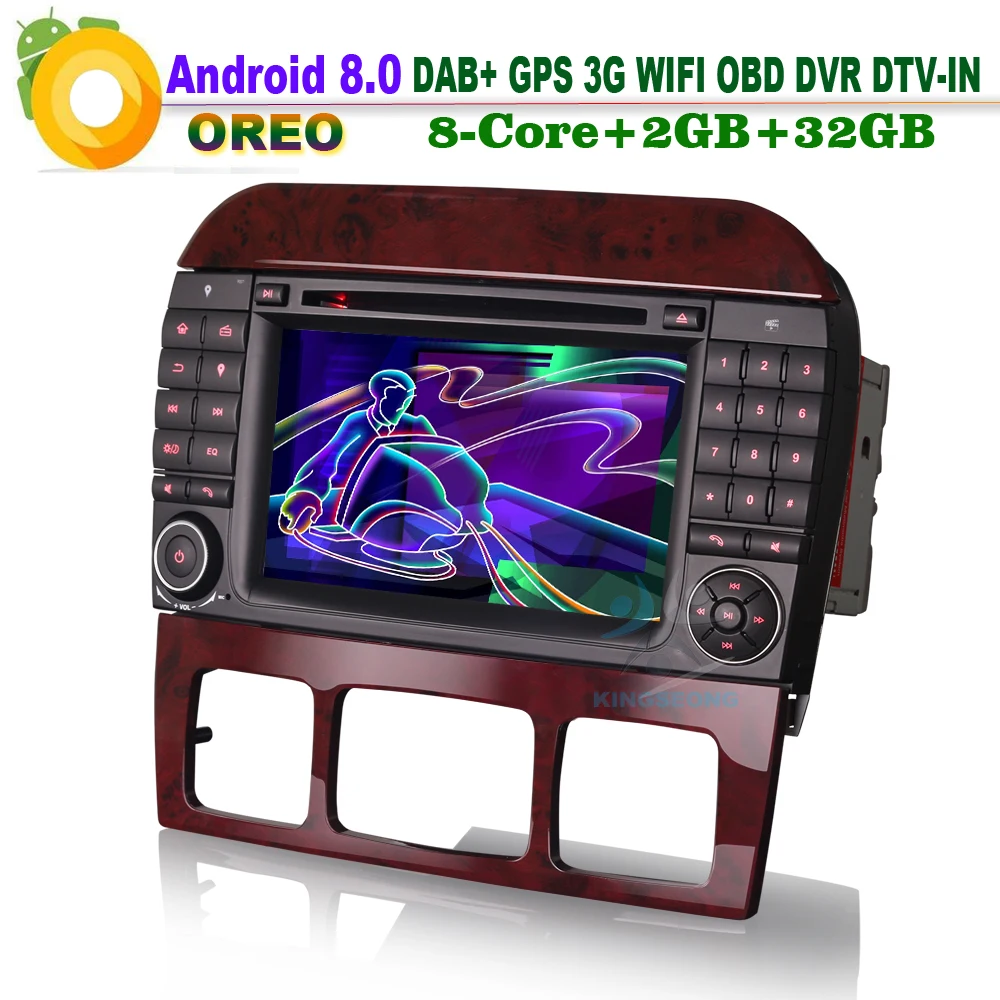 8 ядерный Android 0 DAB + Bluetooth CD RAM DVR DTV IN WiFi 3G RDS радио Автомобильный GPS навигатор для Mercedes