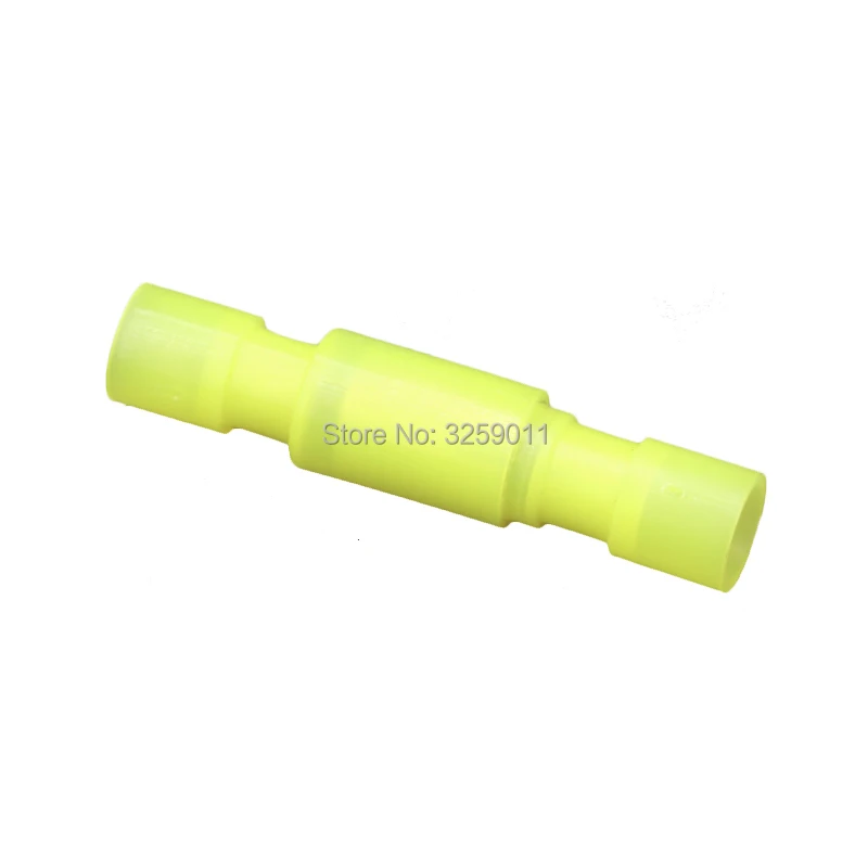 50PCS Butt Connector Crimp Terminal Male Female Full-Insulating Joint Nylon 12-10 AWG FRFNY / MPFNY 5.5-195 yellow | Обустройство