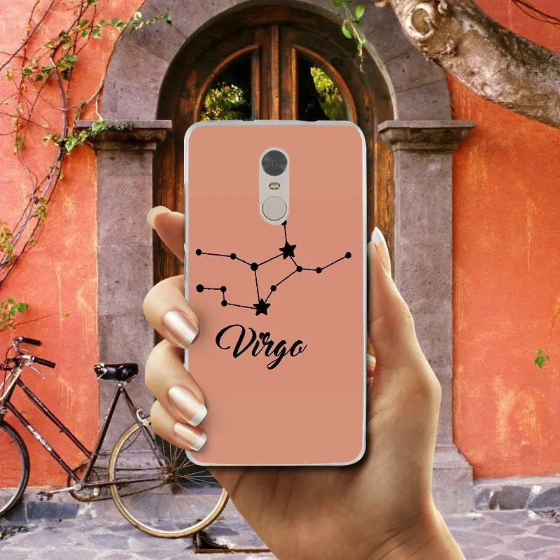 Мягкий силиконовый чехол для телефона Twelve concellations Art Xiaomi Redmi Mi Note 2 3S 4X 4A 6 5 5S 5A 8 A1 Pro