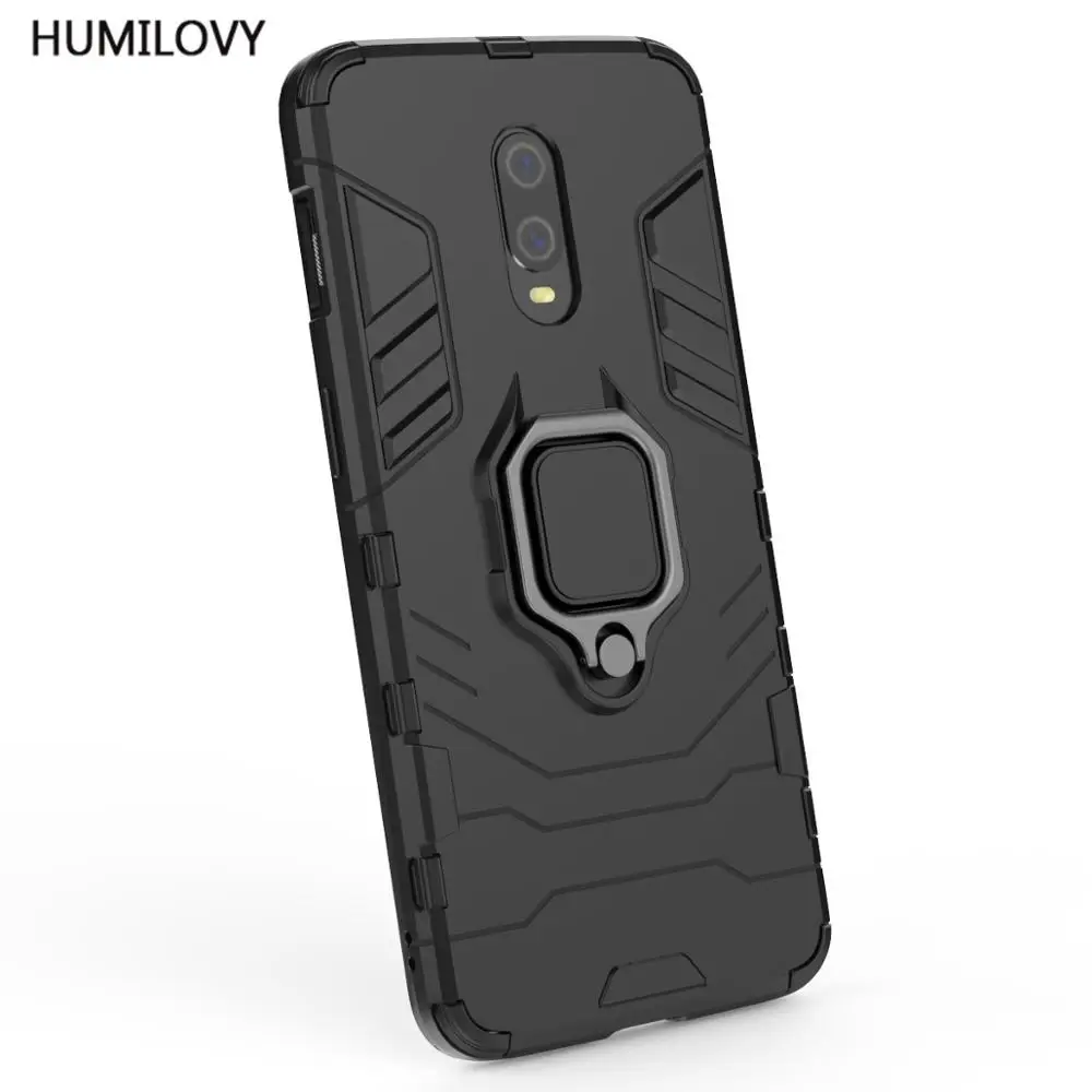 Oneplus7 кольцо Броня чехол для oneplus 7 pro Чехол магнитный автомобильный держатель