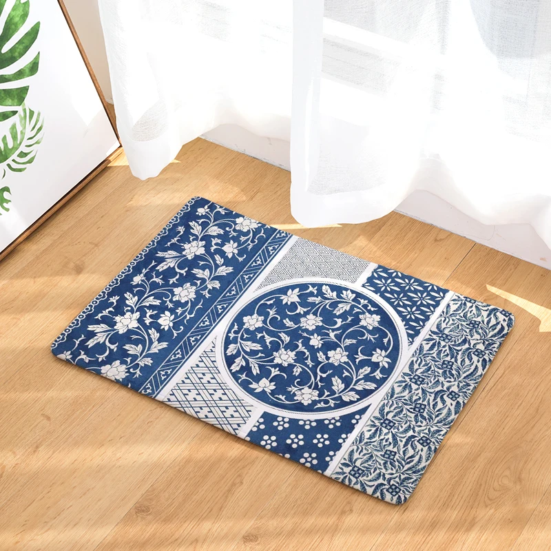 Приветствуем нового Коврики в богемном стиле с принтом Ванная комната Кухня