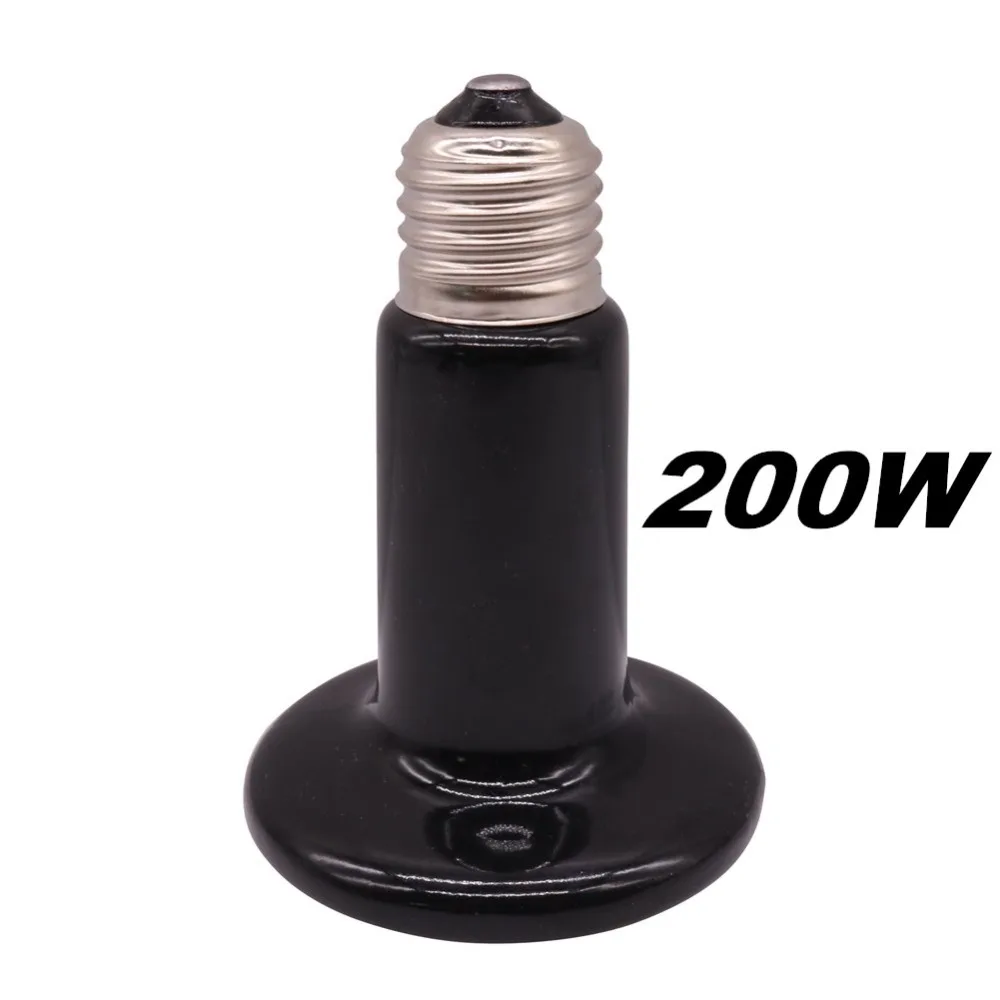 1 шт. 220V 25 50 75 100 150 200W Керамика теплоизоляция лампа рептилий в виде ежа попугай броши в виде ящерицы фермы для кормления животных клетки