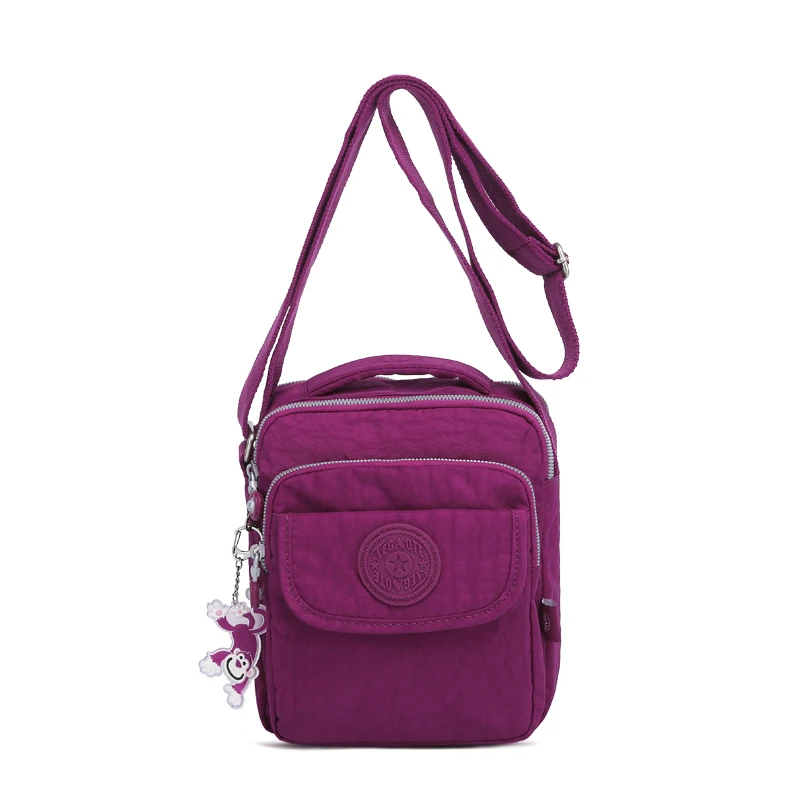 purple red TEGAOTE, роскошная сумка, wo, мужская сумка, дизайнерская, MS, посылка, тренд, Наклонная Сумка на плечо, сумка, основная, нейлоновая, мужские сумки на плечо - Цвет: purple red