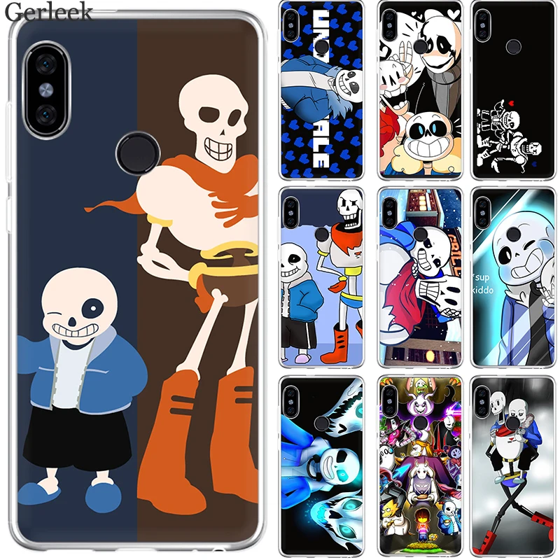 Чехол для телефона чехол Папирус из андертейл Санс Redmi Note 3 4 4X 5 5A 6 Pro Prime Protect |