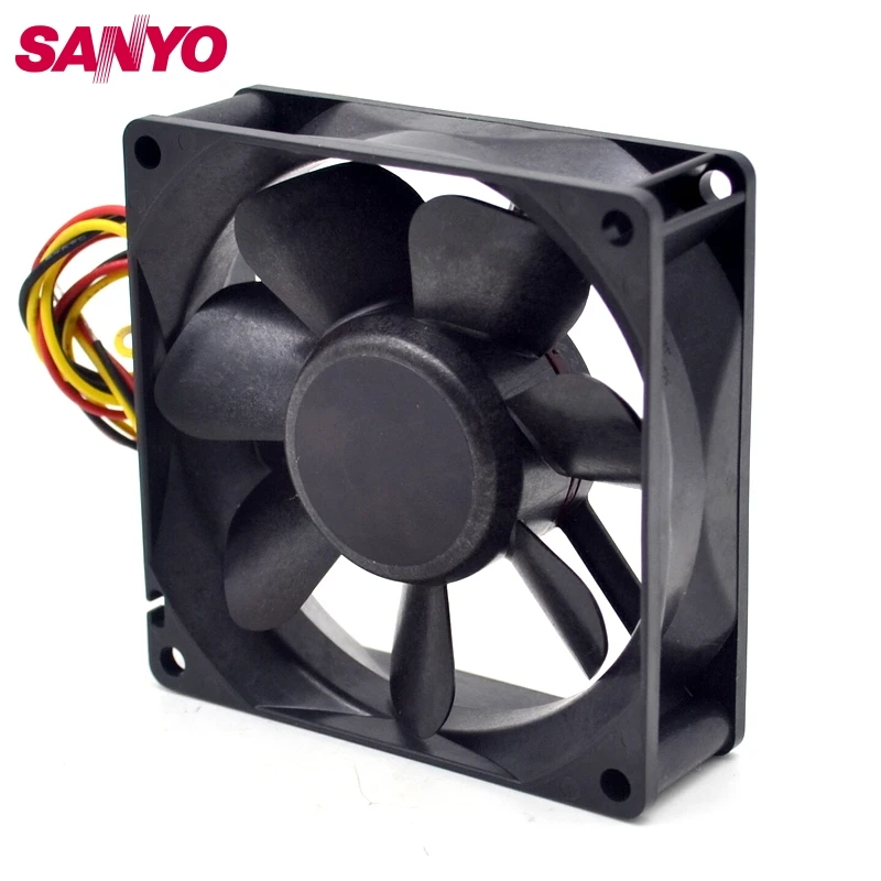 Оригинальный водонепроницаемый охлаждающий вентилятор Sanyo IIP68 8025 12 В 9WP0812H401 10