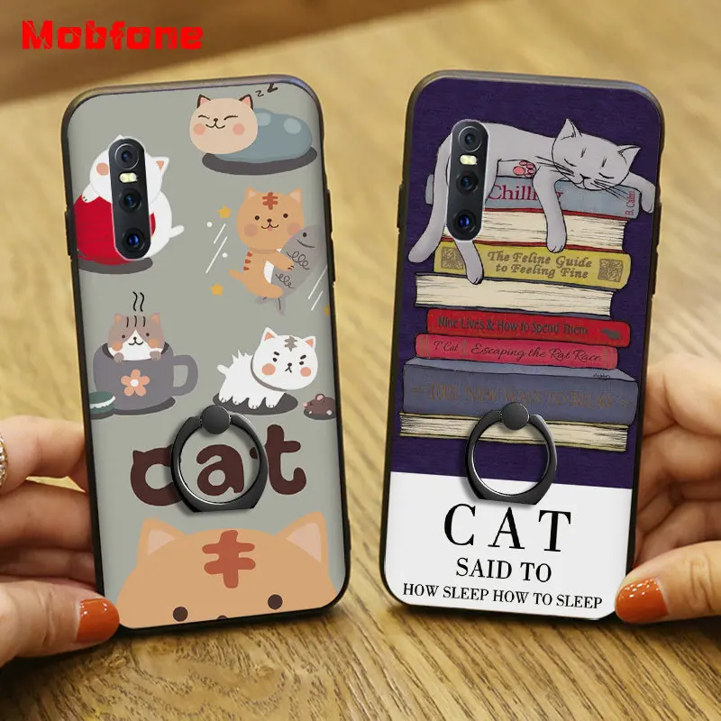 BBK Vivo X27/Y93/Y97 чехол Забавный мультяшный для телефона X27 Y93 Y97 Капа Coque +