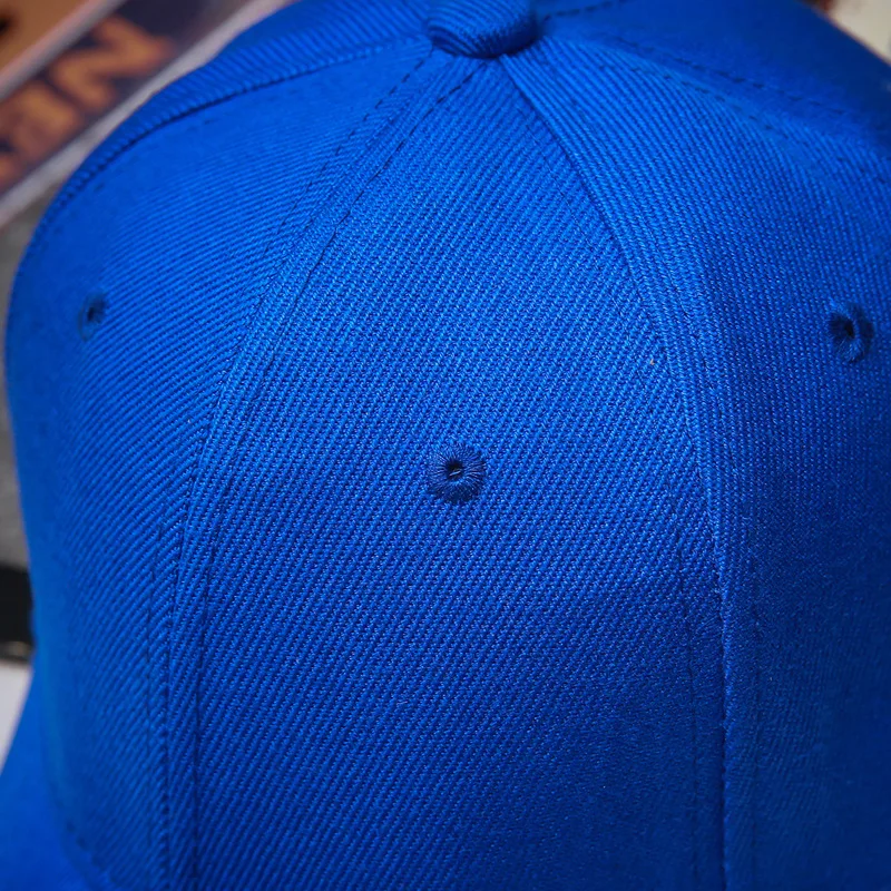 Высококачественная бейсболка Мужская и женская однотонная Повседневная летняя