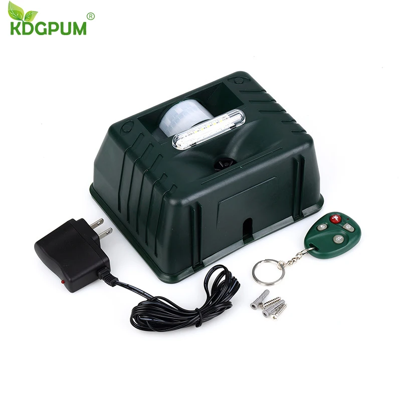 Ultrasonic Animal Repeller Outdoor Repellents Waterproof Pest Sensor Sonic Alarm Deterrent Intelligent Remote | Дом и сад