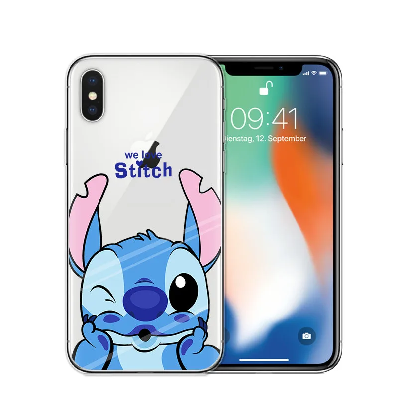 T5966 Чехол для телефона с рисунком стежка, чехол для iPhone 6 s 6 S 7 8 Plus X, Мягкий силиконовый чехол из ТПУ для iPhone XS MAX XR 5S SE, задняя крышка - Цвет: T5966