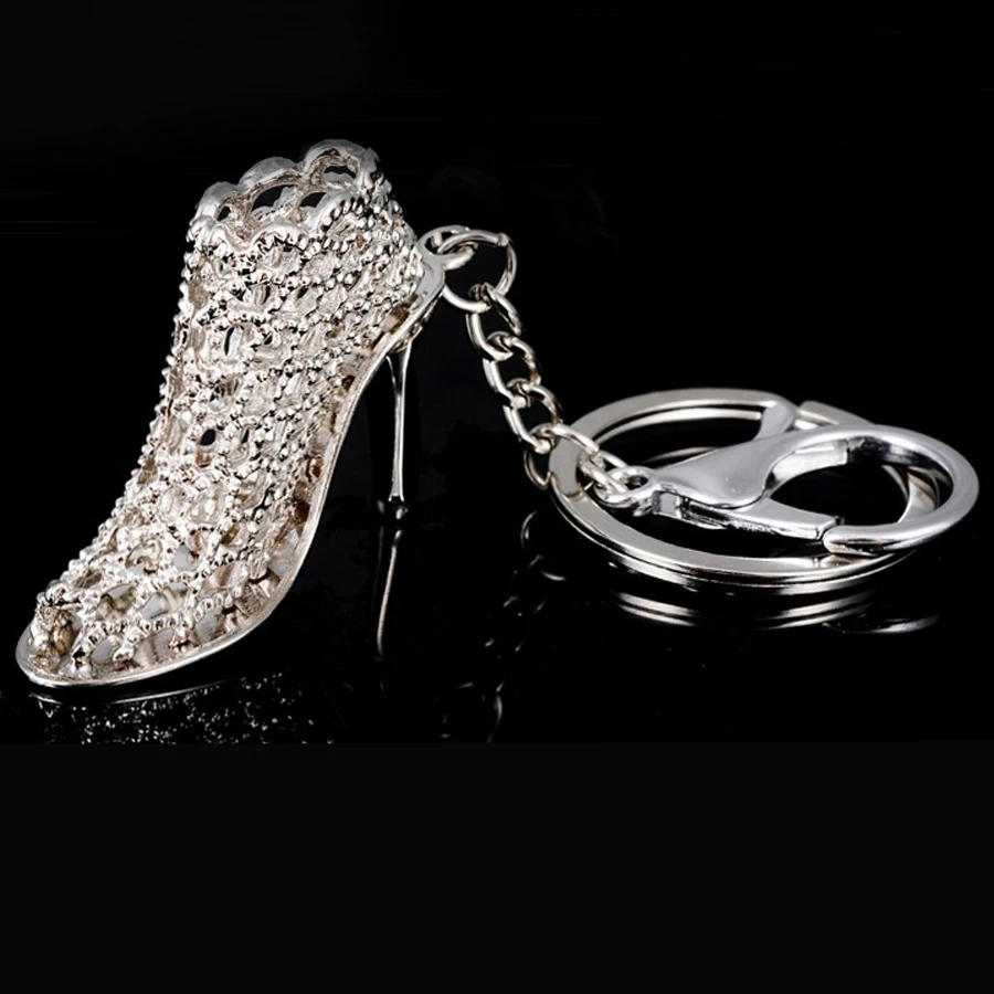Новинка креативный брелок на высоком каблуке с кольцом металлическим брелоком