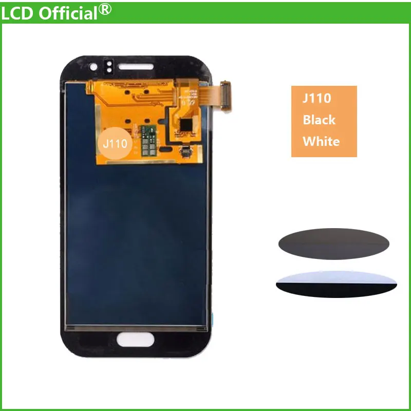 2 шт. Испытано Замена ЖК дисплей для Samsung Galaxy J1 Ace J110 sm j110f j110h j110fm S Дисплей Сенсорный