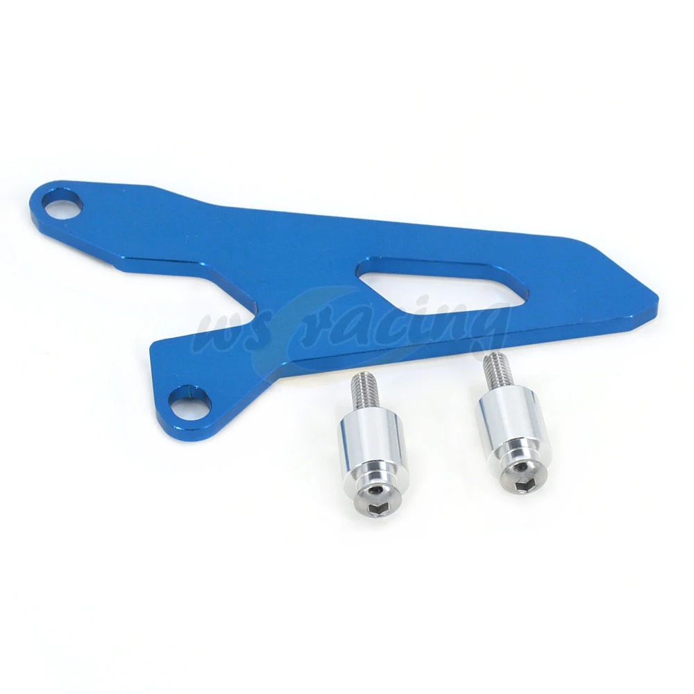 

Motorcycle Blue Aluminum Billet Front Sprocket Guard Protect Cover For YAMAHA YZ450F 03-16 WR450F 2003-2016